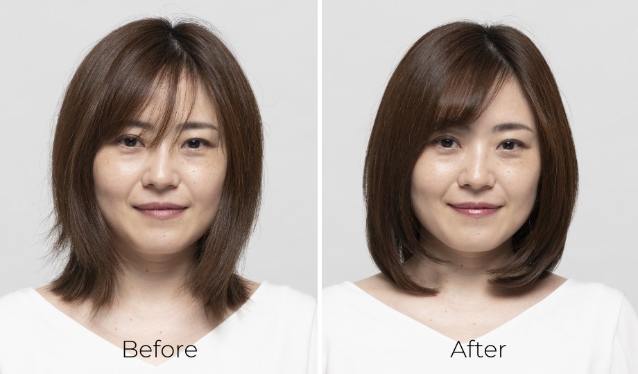 ショートヘアやボブスタイルのボリュームアップに「ヘアボリュー
