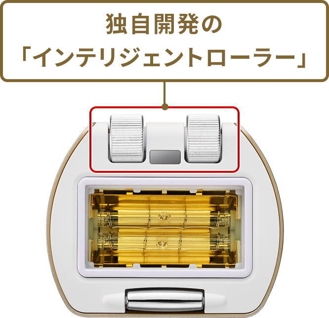 独自開発の「インテリジェントローラー」