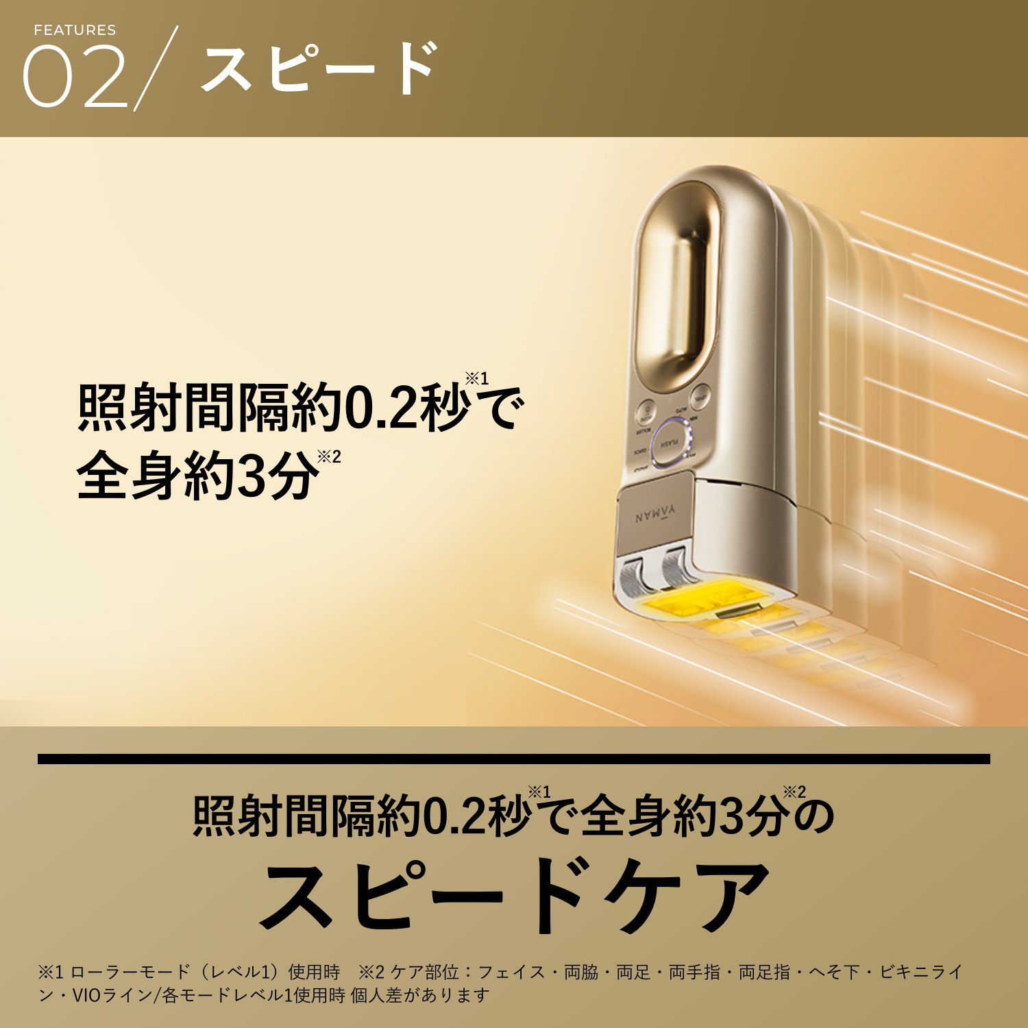 レイボーテ ハイパーZERO ヤーマン 脱毛器　YJEA4N