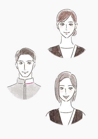 美容部員イラスト